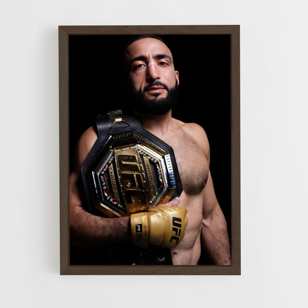 Poster Le Champion Auréole – affiche MMA (vue 5)